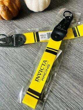 Invicta ( Set of 2 )  Racing Wristlet Keychain Set NWT